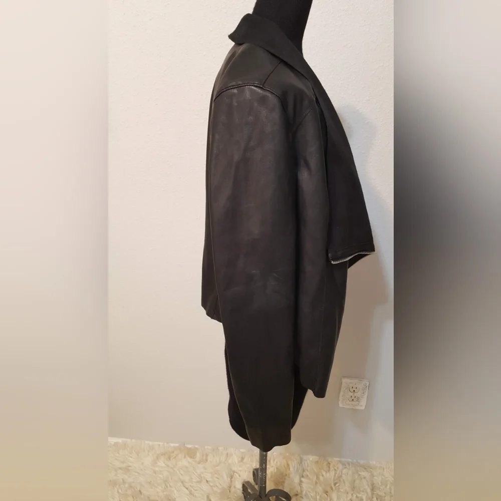 Faux leather jacket - Picture 3 of 6